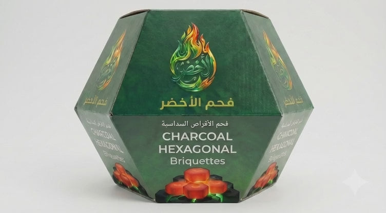 فحم الاخضر كتل